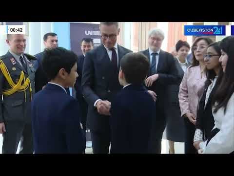 Финландия Президенти Ўзбекистондаги Ислом цивилизацияси маркзига ташриф буюрди